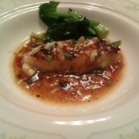 桂花苑 - 白身魚の豆鼓蒸し