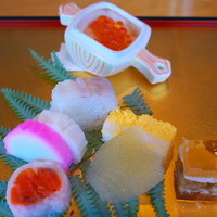 京懐石 美濃吉 横浜ランドマークプラザ店 - 前　菜 新春祝肴七種盛合せ