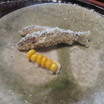 心根 - 稚鮎　玉蜀黍　白子