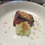 心根 - 鮭燻製　大根