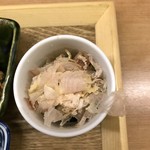 定食屋 ななつぼし - ふわふわかつおぶしの乗ったおひたし