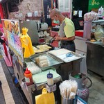 三清洞豆腐鍋 - 2019年6月　おじさん作ってます