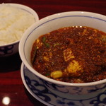 陳麻婆豆腐 - 麻婆豆腐、ライス