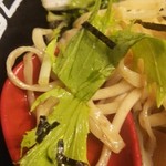誠屋 - 「宣久」コラボ　つけ麺　水菜