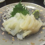 ずぼら - イカのお刺身