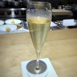 馳走 啐啄一十  - ＊超高級シャンパーニュです。初めて口にしましたが、美味しい！ ＊他に「ヴーヴ・クリコ・ポンサルタン(シャンパーニュ、フランス)」も用意してくださっていました。 これも美味しい・
