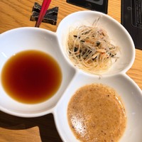しゃぶしゃぶ KINTAN 代官山本店 - 【タレと冷たいお惣菜】