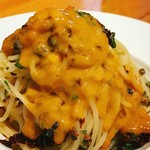 トラットリアプレッツァ - 青森蟹田産生ウニの冷製カペリーニ