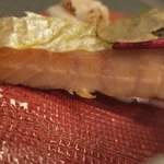 あもん ヨコ - フォアグラ入り、すっぽん出汁の茶碗蒸し 海鮮添え喰らう