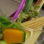 あもん ヨコ - 有機野菜バーニャカウダ　ズームアップ