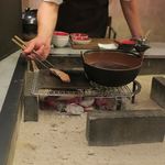 あもん ヨコ - ヨコオリジナル低温すき焼き調理