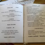 Cantine Barbaroux - メニュー1