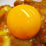 上等カレー - ミンチカツチーズカレー