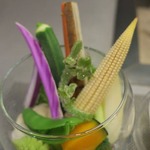 あもん ヨコ - 有機野菜バーニャカウダ　ズームアップ