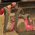 あもん ヨコ - 囲炉裏焼