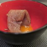 あもん ヨコ - ヨコオリジナル低温すき焼き　ズームアップ