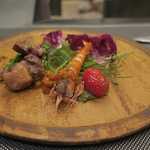 あもん ヨコ - 本日の囲炉裏焼