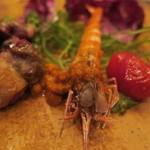 あもん ヨコ - 本日の囲炉裏焼　ズームアップ