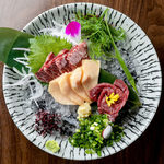 Today's finest horse sashimi (3 pieces)