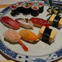 双葉寿司 - 今日のマグロはみんな美味しかったです♪特に巻物の剥き身？が大変美味しかった～、久し振りでした！苦手な青柳も「あれ？臭いが違う！」と美味しく食べられました♪