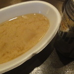 洋食katsui - とりあえずビールと豚汁