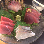 丸福 - お刺身盛り合わせ2人前