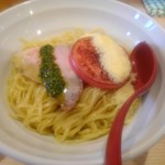 拉麺大公 - 赤白緑のイタリアントリコローレ
