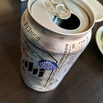 蛸べえ - 缶ビール（得々セット 1000円）