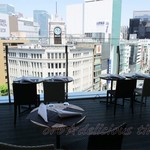 THIERRY MARX salon - 和光の時計台正面のテラス