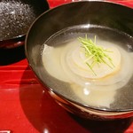銀座 しのはら - 鱧のひろうす入り