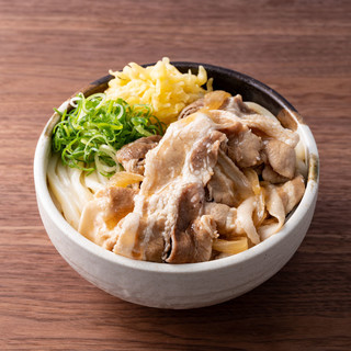 徳島 肉ぶっかけ 富士うどん_1