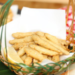 Fried wakasagi