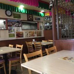 ラズマハル - 本日の座席より（店内奧側