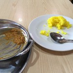 ★ランチセットA（キーマ・激辛・ラッシー・680円）★ちょっと厳しいバランスに(^_^;)