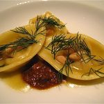 IL TEATRINO DA SALONE - 【'11年9月訪問】トルテッリ ズッカを詰めて 鰯のラグー