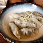 麻婆豆腐 かん - 水餃子