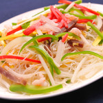 Cantonese style fried rice noodles