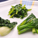 Stir-fried Chinese vegetables