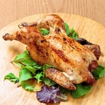 スペイン産ピカントン鶏の薪焼き（1羽）