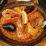 スペインバル はるばる - 海鮮パエリア（ランチ）