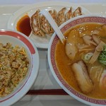 幸楽苑 - 料理写真:味噌チャーハンセット