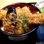 Fukusaya - 穴子天丼あっぷ