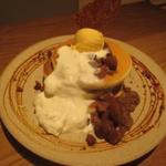 テーラ・テール - 栗とキャラメルのパンケーキ