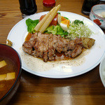 ぽん太 - ロースソテー定食