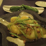 かんだ光壽 - 塩辛じゃがいも