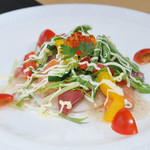 Seafood carpaccio