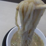 麺の風 祥気 - 14番平打ち極太麺