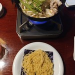 魚民 - もつ鍋(一人前)とラーメン