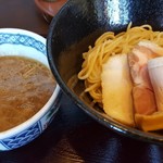 南部屋路ばた - 限定麺「煮干白湯つけそば」（2019年6月26日）