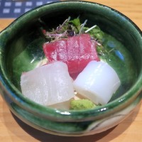 瓢斗 新橋店 - 刺身3点盛り